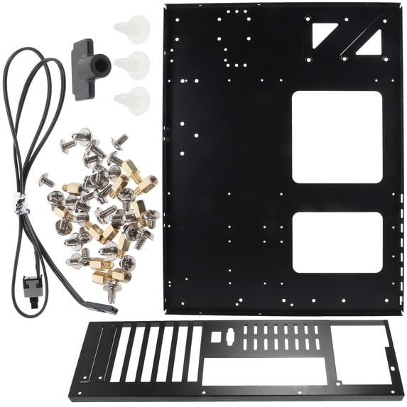 WRISTBIQUE Open Motherboard Rack Steel Motherboard Bracket Black 1Pack