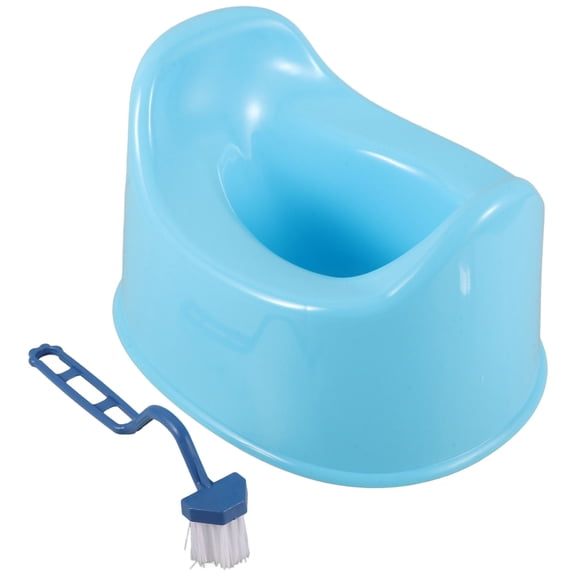 WRISTBIQUE Plastic Portable Potty Toilet for Toddlers with Integrated Seat and Basin