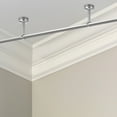 thumbnail image 1 of WRISTBIQUE Closet Rod Brackets 2Pcs Stainless Steel Wardrobe Rail Support Home Organization 14.80X7.00X7.00CM, 1 of 8