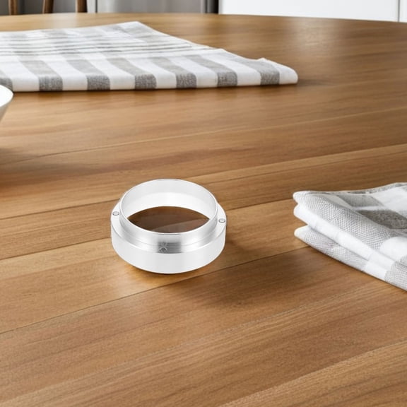WRISTBIQUE Stainless Steel Coffee Portafilter Dosing for Espresso Machines with Anti-Spill Design