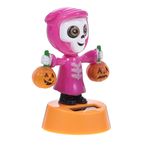 WRISTBIQUE Dashboard Solar Dancing Toys Ghost Figurine Indoor Decoration For Friends 1Set