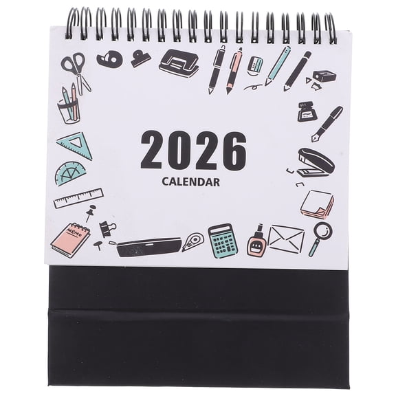 WRISTBIQUE Perpetual Paper Calendar Multi-Date Organizer for Office, Home, Classroom - 1 Set