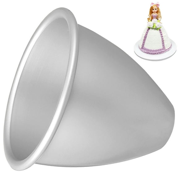 WRISTBIQUE Aluminum Nonstick Round Cake Pan for Baking, Doll Shape, 1-Pack Bakeware