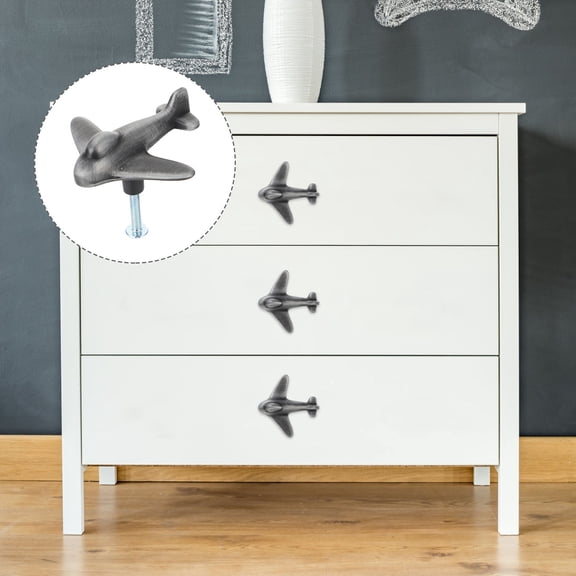 WRISTBIQUE Door Knob Zinc Alloy Closet Door Knobs Grey Modern Design