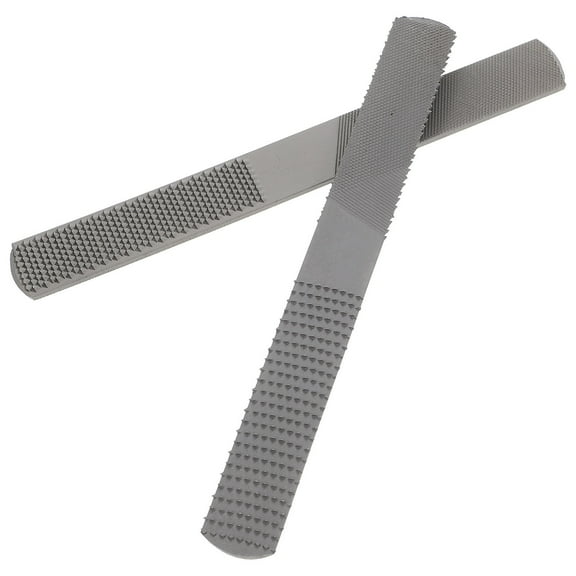 WRISTBIQUE Carpentry Hand Tools Woodworking Rasps Steel Filing Woodworking Projects 2Pcs