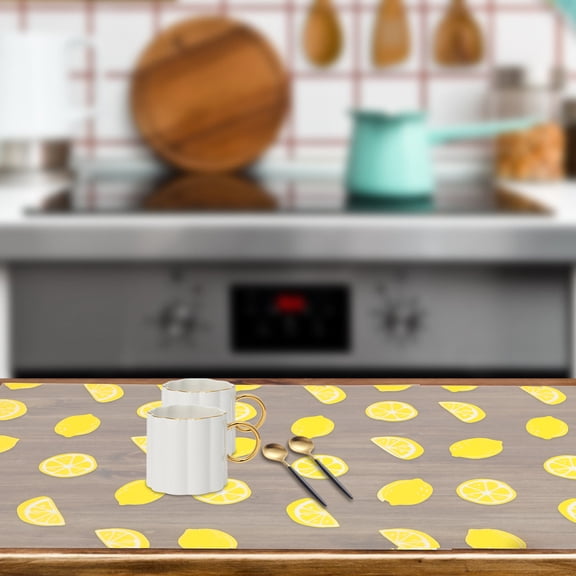 WRISTBIQUE Fridge Shelf Liner Kitchen Shelf Liner EVA Oilproof Housewives Drawer Organization 1Pcs