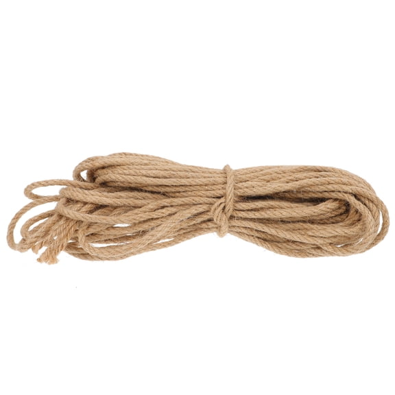 WRISTBIQUE Natural Jute Twine Decorative Rope for Christmas Tree, Wedding, Party, Crafts - 1 Set Rustic Handmade Cord
