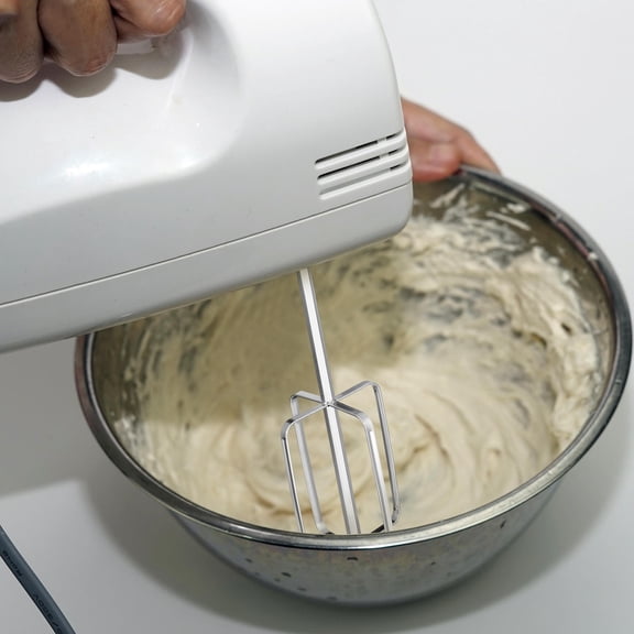 WRISTBIQUE Handheld Meat Stirrer Rod Stainless Steel Whisk for Easy Hot Pot Mixing