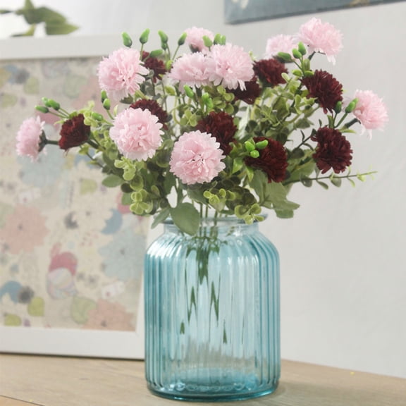 WRISTBIQUE Artificial Pink Lilac Plant for Home Decor Indoor Living Room and Office