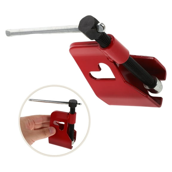 WRISTBIQUE Heavy Duty Metal Sleeve Puller Tool for Plumbing with Red Finish and Easy Grip Handle