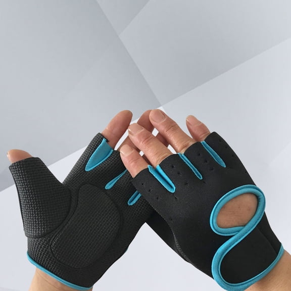 WRISTBIQUE Protective Gloves for Driving Barbell Dumbbell Rowing 1 Pair