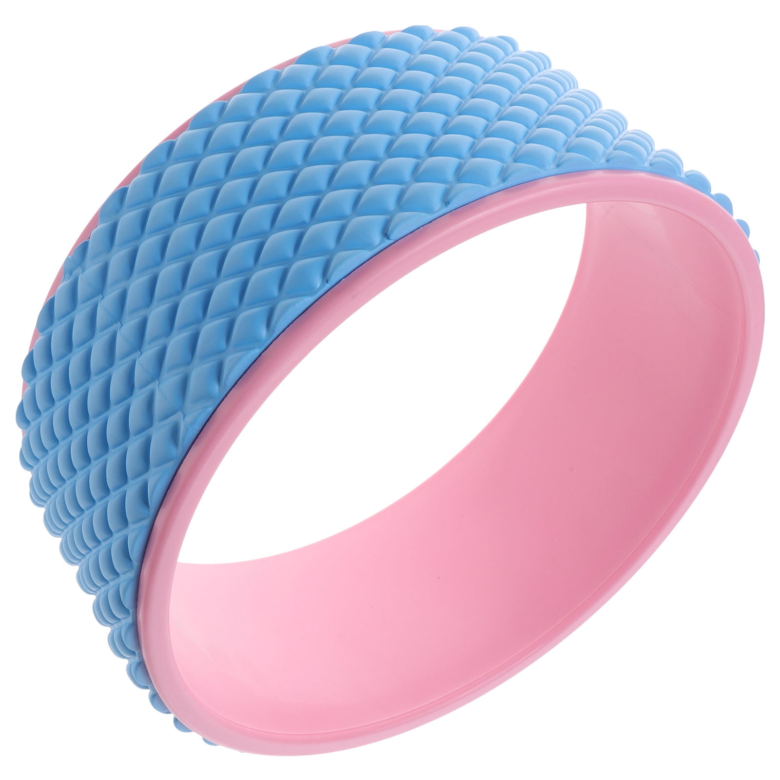WRISTBIQUE Flexibility Trainer Yoga Wheel Plastic And Rubber For Women Training Equipment 1Set 12.0X12.0X4.7In