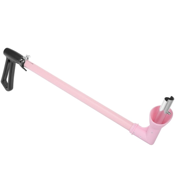 WRISTBIQUE Easy Fold Pink Wagon Push Handle Compatible with Strollers and Scooters