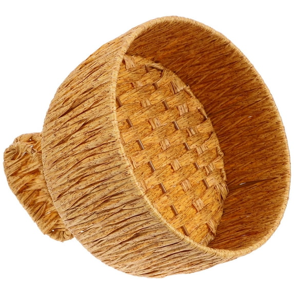 WRISTBIQUE Fruit Holder With Woven Trays For Dining Table Decor In Multi Color 1Set