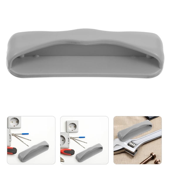 WRISTBIQUE Gray Plastic Refrigerator Door Handle Replacement for Commercial Freezer, Cooler, and Display Unit Use