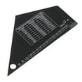 thumbnail image 1 of WRISTBIQUE Guitar Repair Tools Metal Fret Leveling Ruler Precision Measurement, 1 of 7