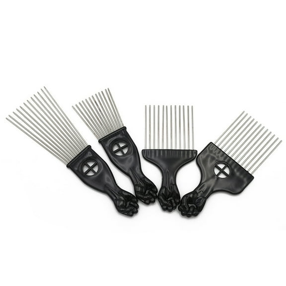 WRISTBIQUE Hair Styling Combs 1Pcs Wide Tooth For Curly And Wavy Hair Black