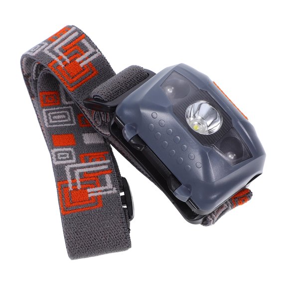 WRISTBIQUE Headlamp with ABS and Plastic Material Grey 1Pcs