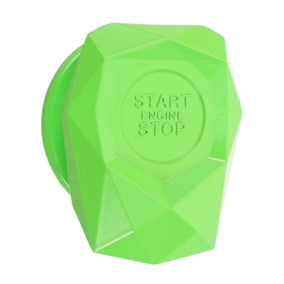 WRISTBIQUE Car Start Button Cover: Anti Scratch Push Start Button Decal Metal Ignition Switch Decorative Cover Car Interior Accessories