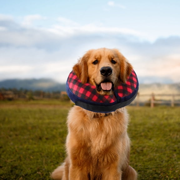 WRISTBIQUE Pet Protective Collar Inflatable Multi-Color Comfortable for Recovery Use