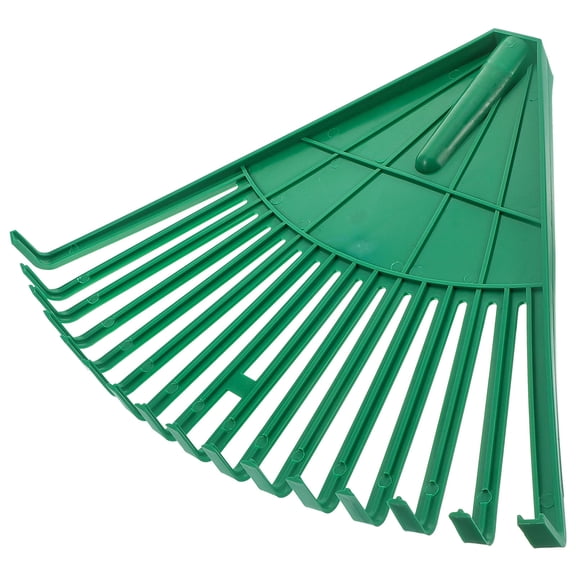 WRISTBIQUE Leaf Catcher for Yard Rake Hands Outdoor Gardening Tool Green Rectangular Head 1Set