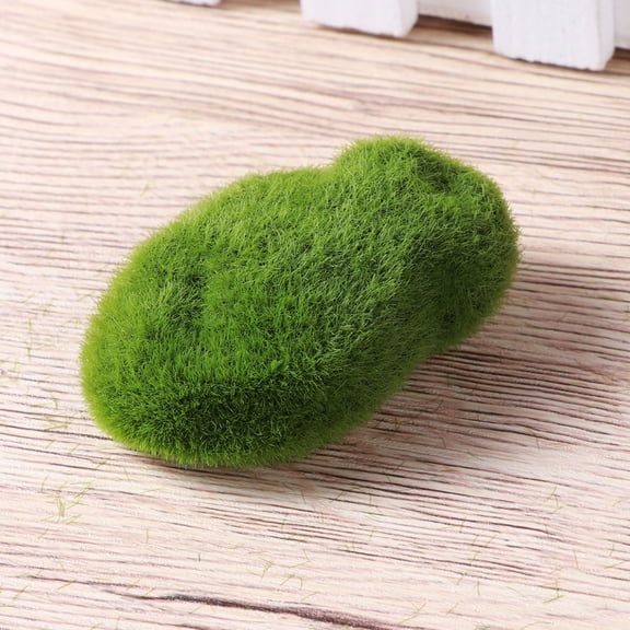 WRISTBIQUE Green Moss Stones Artificial Moss Cover for Terrariums and Wood Decor