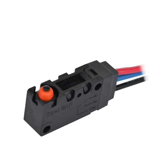 WRISTBIQUE Car Push to Start Button Waterproof Micro Switch Black 1Pack for General Users