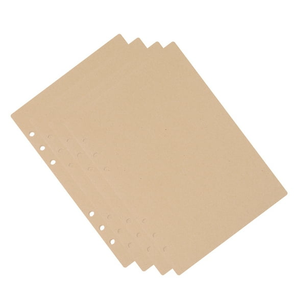 WRISTBIQUE Loose-Leaf Paper 3 Packages Khaki Rectangular for Writing and Drawing 17.0x10.5x0.04in