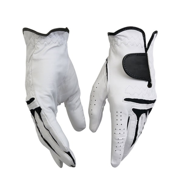 WRISTBIQUE White Mens Gloves with Breathable Mesh Inserts and Moisture Wicking