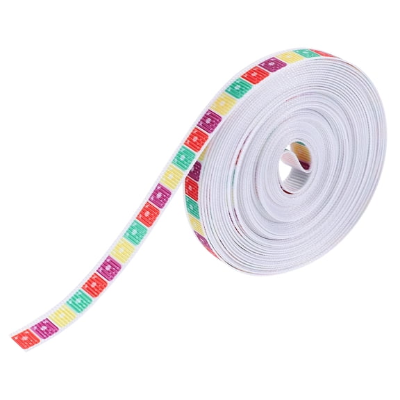 WRISTBIQUE Cinco De Mayo Party Ribbon Decoration Multicolor Polyester Wrapping Ribbon for Festive Events and Celebrations