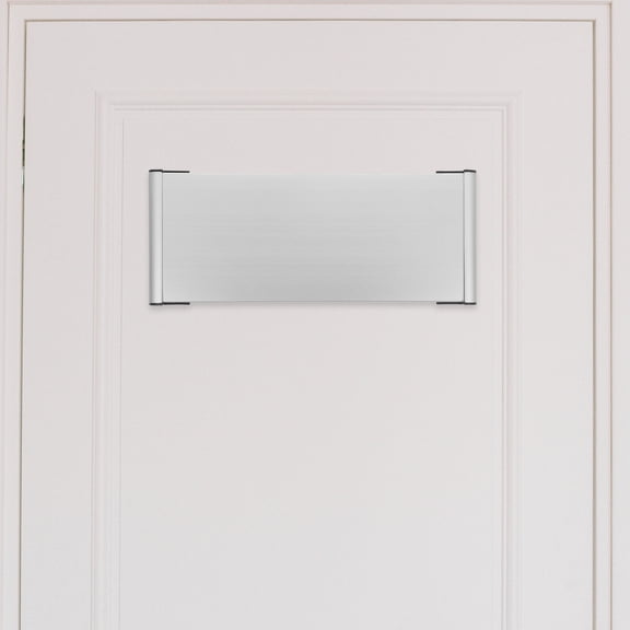 WRISTBIQUE Office Name Plate Blank Door Sign For Minimalist Design Lightweight Versatile Use Office Home And Events
