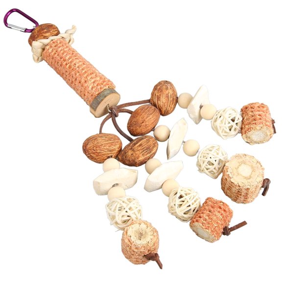 WRISTBIQUE Parrot Hanging Chew Toy Multi Cuttlebone Indoor Set