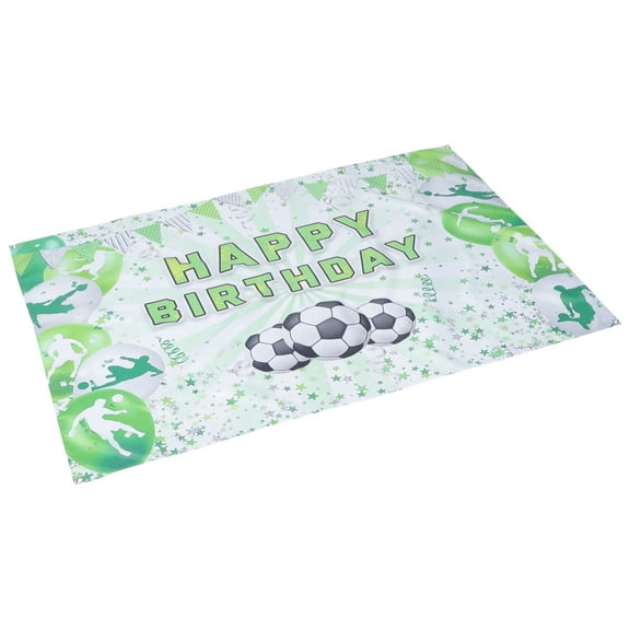 WRISTBIQUE Football Theme Photo Background Cloth for Birthday Party, Photo Shoot, Home Decoration, Sports Event Backdrop