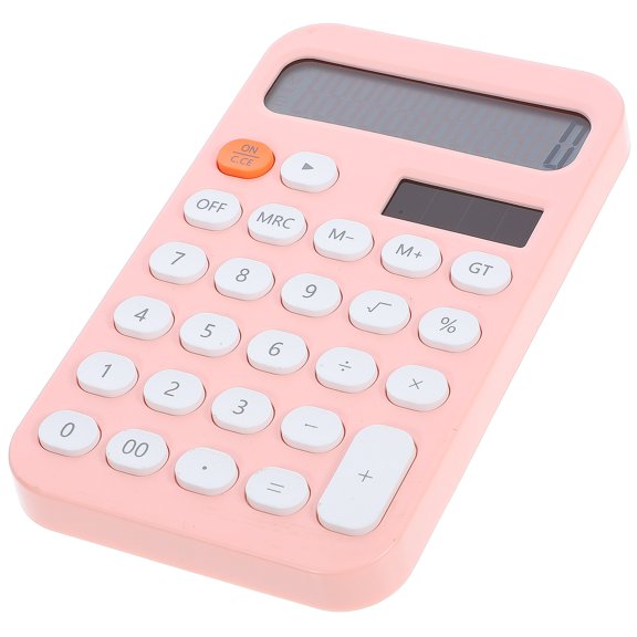 WRISTBIQUE Portable Desktop Calculator with Large Display, Practical Design for Office, School, and Home Use