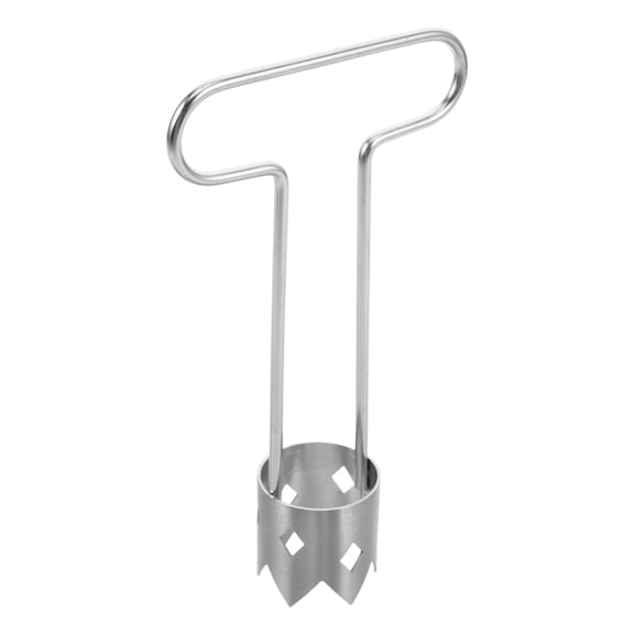 WRISTBIQUE Stainless Steel Pepper Corer Multifunctional Kitchen Tool Silver for Home Use