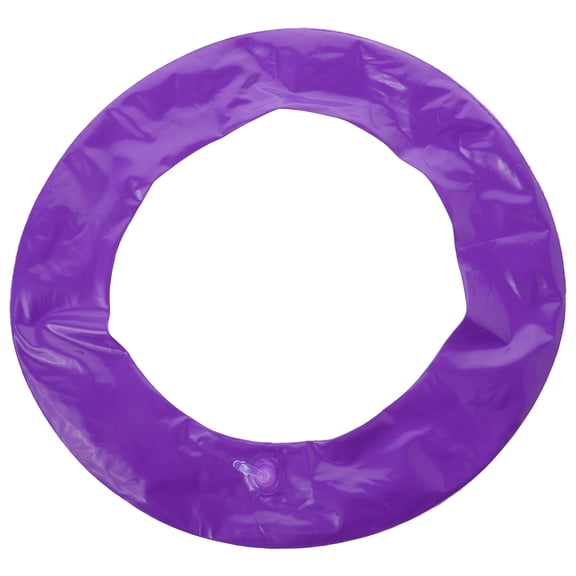 WRISTBIQUE Purple Yoga Ball Base, PVC Material, Stable and Secure for Home Use