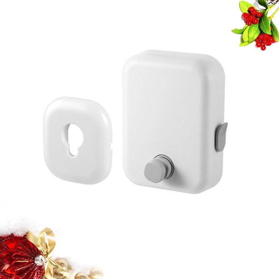 WRISTBIQUE Retractable Clothesline Stainless Steel 1Pack 3.9x1.3x5.4in
