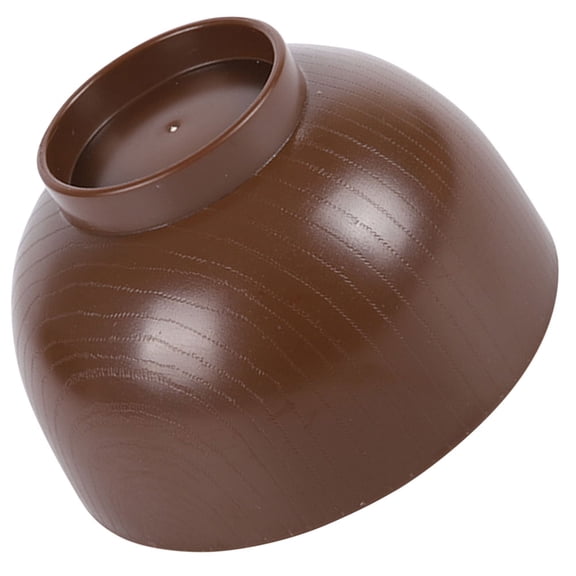 WRISTBIQUE Japanese Soup Bowl Coffee Color Unbreakable Lightweight Non Slip Kitchen Bowl