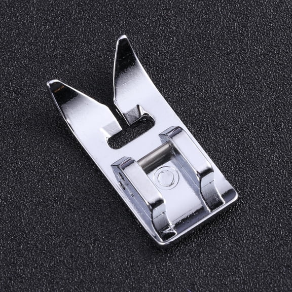 WRISTBIQUE Domestic Sewing Machine Straight Presser Foot Plastic Replacement 1 Piece Accessory