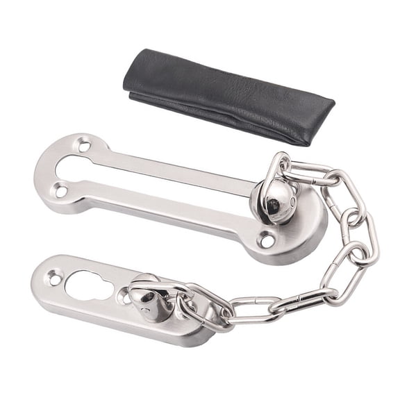 WRISTBIQUE Stainless Steel Security Chain Lock with Welded Chain for Door Safety