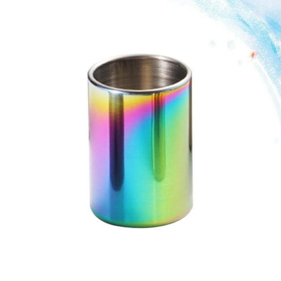 WRISTBIQUE Stainless Steel Toothpick Holder Box with Brushed Texture for Decorative Use