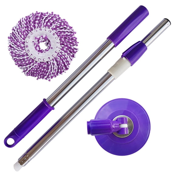 WRISTBIQUE Telescopic Dust Mop With High Water Absorption Practical Household Cleaning Mop For Efficient And Shine