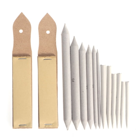 WRISTBIQUE Back to School Artist Blending Stump Assorted Color 12Pcs 3.94In