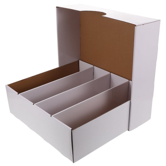 WRISTBIQUE White Card Deck Case for Baseball Basketball and Football Card Sorting