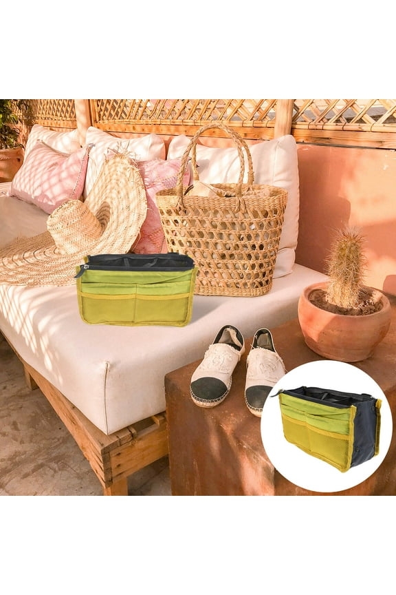 Travel Case 1Pcs Creative Clutch Liner Multi Pocket Foldable Rectangular Nylon For Daily Use And Travel