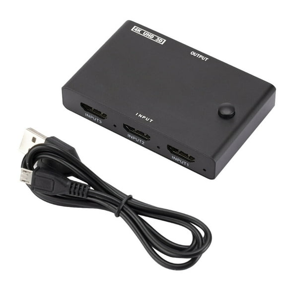 WRISTBIQUE Video Switch Video Selector Black 1Pcs