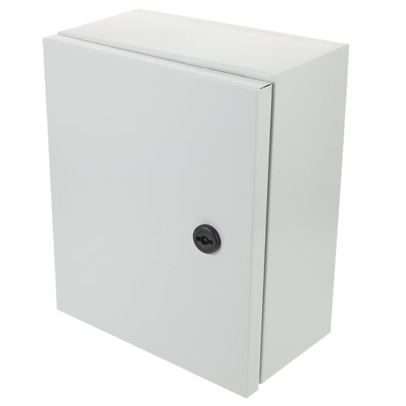 WRISTBIQUE White Outdoor Electrical Junction Box Steel Enclosure with Quick Installation and Maintenance Access