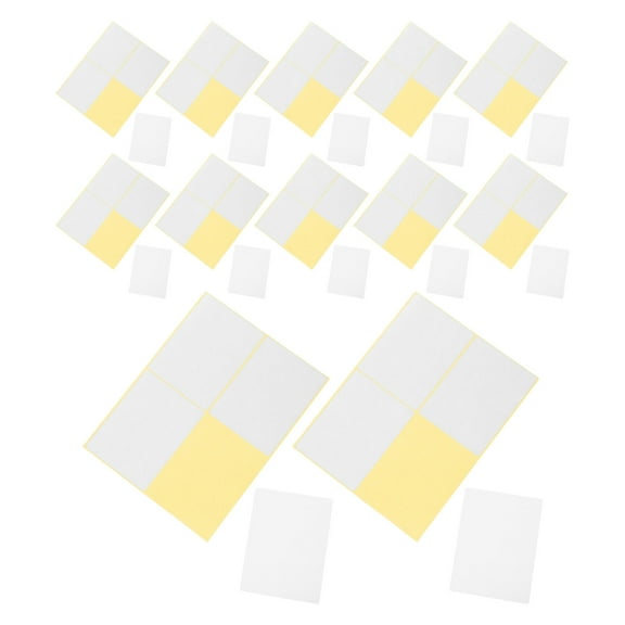 WRISTBIQUE Self Adhesive Mailing Labels White for Fast Paced Parcel Sorting and Clear Information