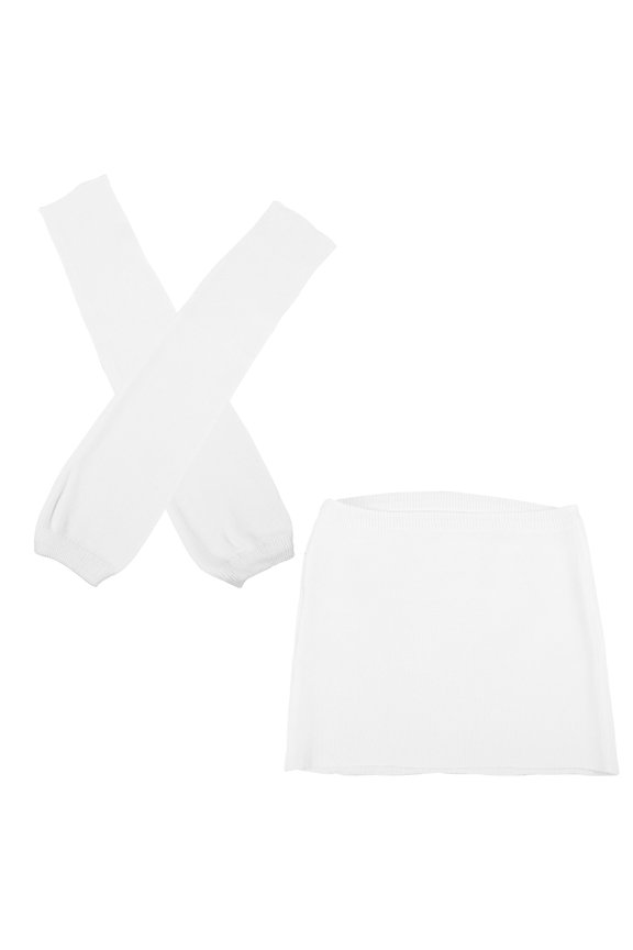 Women Strapless Tops Thin Stretch Ribbed Waist Tank Top 1Pack for Everyday Use