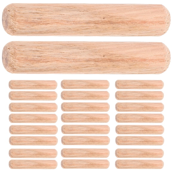 WRISTBIQUE Wood Dowels for Furniture and DIY Projects Beige Color Easy to Install Precision Craftsmanship 200pcs